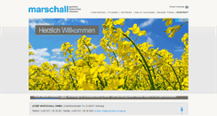 Desktop Screenshot of marschall-schwaig.de