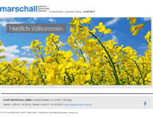 Tablet Screenshot of marschall-schwaig.de